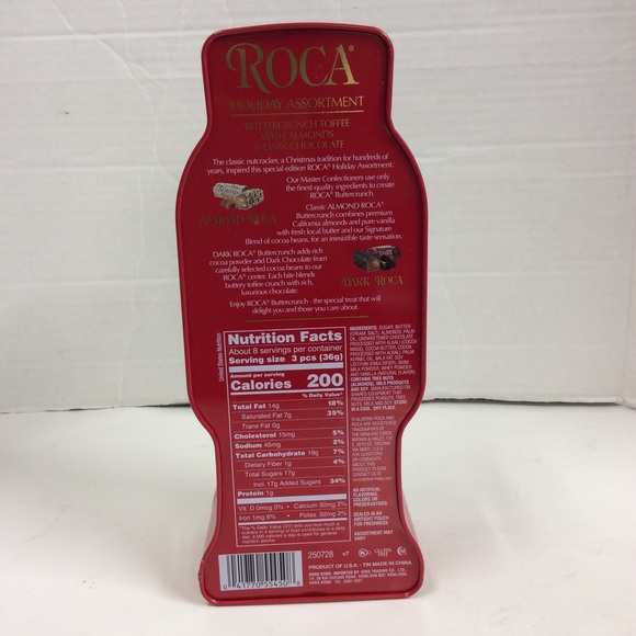 Roca Christmas Nutcracker Empty Tin Box - Picture 4 of 8